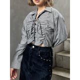 グレー | 2WAYギャザーシャツ | MURUA