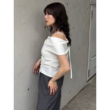 オフショルシャーリングシャツ | MURUA | 詳細画像21 