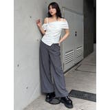 オフショルシャーリングシャツ | MURUA | 詳細画像22 