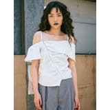 オフショルシャーリングシャツ | MURUA | 詳細画像23 