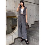 パイピングポケットセンタープレスパンツ【セット販売対象】 | MURUA | 詳細画像21