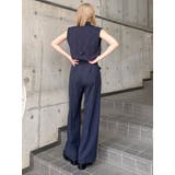 パイピングポケットセンタープレスパンツ【セット販売対象】 | MURUA | 詳細画像27