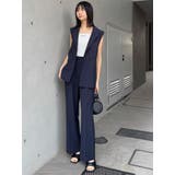 パイピングポケットセンタープレスパンツ【セット販売対象】 | MURUA | 詳細画像36