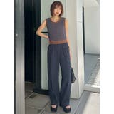 パイピングポケットセンタープレスパンツ【セット販売対象】 | MURUA | 詳細画像39