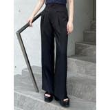 ブラック | パイピングポケットセンタープレスパンツ【セット販売対象】 | MURUA