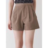 モカ | ダブルタックショートパンツ【セット販売対象】 | MURUA