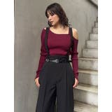 チェーンベルトサスペンダーパンツ | MURUA | 詳細画像10 