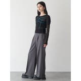 チェーンベルトサスペンダーパンツ | MURUA | 詳細画像43 