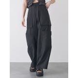 ブラック | ZIPカーゴパンツ | MURUA