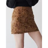 キャメル | ゴブランジャガードミニスカート | MURUA