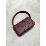 ボルドー | スタッズワンハンドルバッグ | MURUA