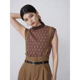 ジオメトリックフレンチスリーブニットタンク | MURUA | 詳細画像19 