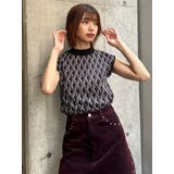 ジオメトリックフレンチスリーブニットタンク | MURUA | 詳細画像28 