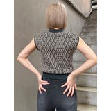 ジオメトリックフレンチスリーブニットタンク | MURUA | 詳細画像35 