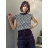 ジオメトリックフレンチスリーブニットタンク | MURUA | 詳細画像41 