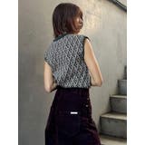 ジオメトリックフレンチスリーブニットタンク | MURUA | 詳細画像42 