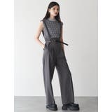 ジオメトリックフレンチスリーブニットタンク | MURUA | 詳細画像48 