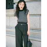 ジオメトリックフレンチスリーブニットタンク | MURUA | 詳細画像49 