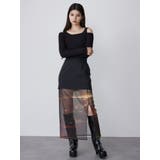 ショルダーカットレイヤードライクリブニット | MURUA | 詳細画像10 