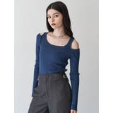 ショルダーカットレイヤードライクリブニット | MURUA | 詳細画像13 