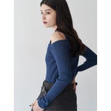 ショルダーカットレイヤードライクリブニット | MURUA | 詳細画像14 