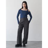 ショルダーカットレイヤードライクリブニット | MURUA | 詳細画像15 