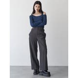 ショルダーカットレイヤードライクリブニット | MURUA | 詳細画像16 