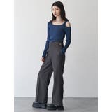 ショルダーカットレイヤードライクリブニット | MURUA | 詳細画像17 