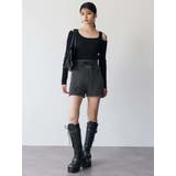 ショルダーカットレイヤードライクリブニット | MURUA | 詳細画像25 