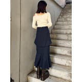 ショルダーカットレイヤードライクリブニット | MURUA | 詳細画像32 