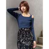 ショルダーカットレイヤードライクリブニット | MURUA | 詳細画像33 