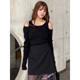 ショルダーカットレイヤードライクリブニット | MURUA | 詳細画像37 