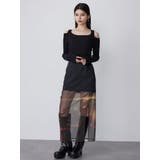 ショルダーカットレイヤードライクリブニット | MURUA | 詳細画像9 