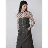 フロッキーモノグラムシアートップス | MURUA | 詳細画像18 