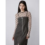 フロッキーモノグラムシアートップス | MURUA | 詳細画像19 