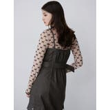 フロッキーモノグラムシアートップス | MURUA | 詳細画像20 