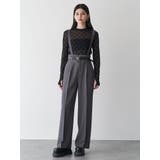 フロッキーモノグラムシアートップス | MURUA | 詳細画像30 