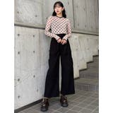 フロッキーモノグラムシアートップス | MURUA | 詳細画像35 