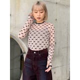 フロッキーモノグラムシアートップス | MURUA | 詳細画像45 