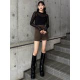 フロッキーモノグラムシアートップス | MURUA | 詳細画像50 