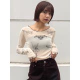 Sarah×MURUAタトゥーライクシアートップス | MURUA | 詳細画像20 