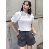 テレコドッキングジャガードトップス | MURUA | 詳細画像2 