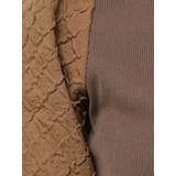 テレコドッキングジャガードトップス | MURUA | 詳細画像24 