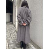 スタンドネックダブルカラーコート | MURUA | 詳細画像34