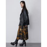 スタンドネックフェイクレザージャケット | MURUA | 詳細画像10 