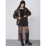 スタンドネックフェイクレザージャケット | MURUA | 詳細画像21 