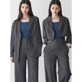 グレー | 2wayレングステーラードジャケット【セットアップ着用可】 | MURUA