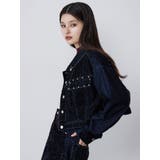 フロッキーデニムジャケット【セット販売対象】 | MURUA | 詳細画像14