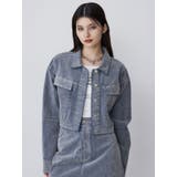 フロッキーデニムジャケット【セット販売対象】 | MURUA | 詳細画像2