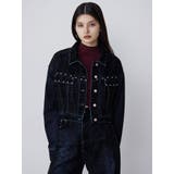 フロッキーデニムジャケット【セット販売対象】 | MURUA | 詳細画像3